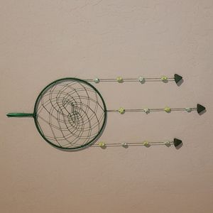 Homemade Green Dream Catcher